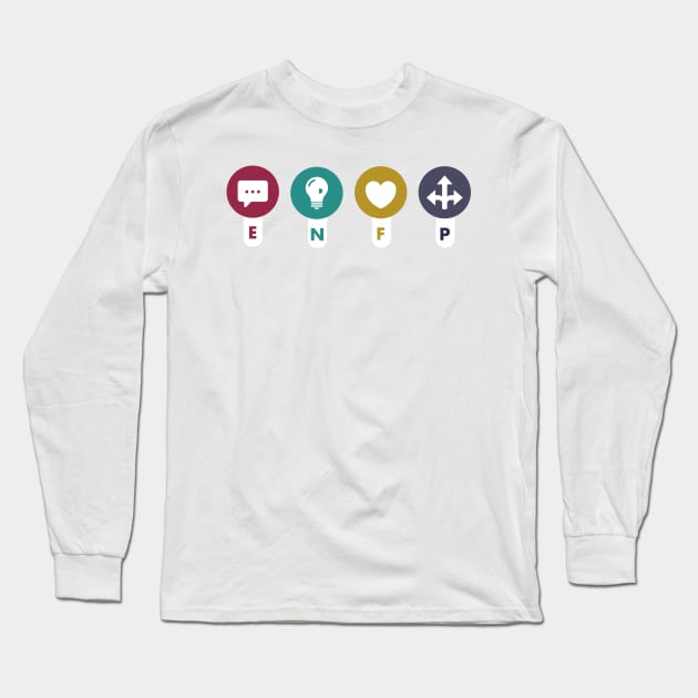 ENFP Long Sleeve T-Shirt by GlitterMess